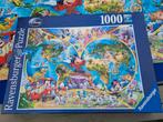 Disney 1000 stukjes ravensburger, Ophalen, 500 t/m 1500 stukjes, Gebruikt, Legpuzzel