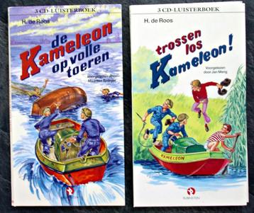 2x Luisterboeken - Kameleon - Trossen los + Op volle toeren beschikbaar voor biedingen