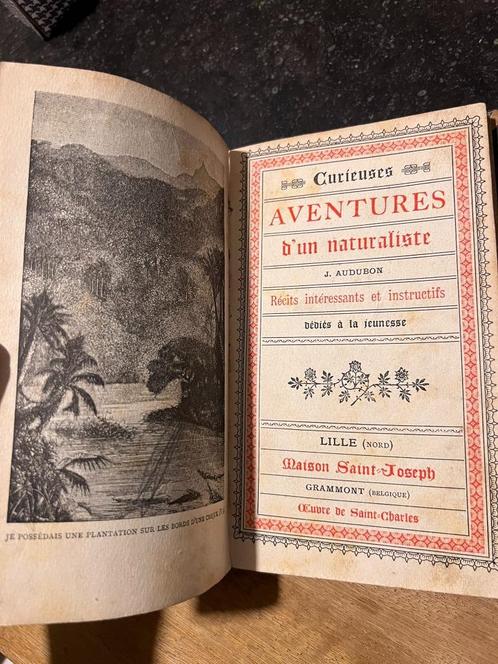 Curieuses aventurs d'un naturaliste - J. Audubon, Antiek en Kunst, Antiek | Boeken en Bijbels, Ophalen of Verzenden