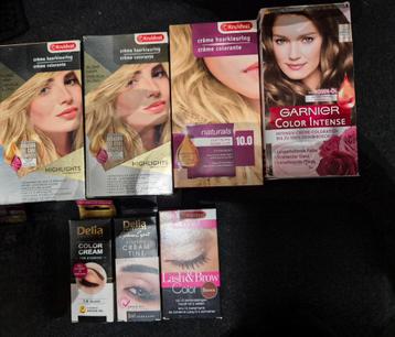 Nieuw ! Haarverf, Highlights & Wenkbrauw/Wimper Verf beschikbaar voor biedingen