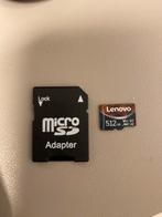 Micro SD geheugenkaart 512 GB plus bijbehorende adapter, Ophalen of Verzenden, Nieuw, SD