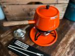 Fonduestel jaren 70, merk Grand'mère, Ophalen of Verzenden, Gebruikt, Brander, Fondueset