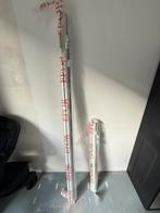 2x witte rolgordijnen, Huis en Inrichting, Stoffering | Gordijnen en Lamellen, Ophalen, Nieuw, Wit, 150 tot 200 cm