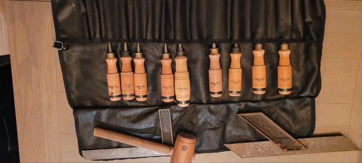 Nooitgedacht Beitels, Gutsen, Doe-het-zelf en Verbouw, Gereedschap | Handgereedschap, Gebruikt, Ophalen of Verzenden