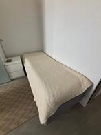 1 persoons anti- reumatische merinolamswolle onderdeken., Eenpersoons, Wit, Ophalen of Verzenden, Deken of Dekbed