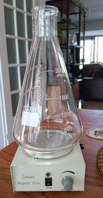 Magneetroerder + 2 liter erlenmeyer, Ophalen, Nieuw