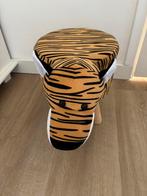 Tijger poefje voor baby slaapkamer, Huis en Inrichting, Krukjes, Ophalen, Zo goed als nieuw, Hout