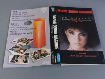 MIAMI SOUND MACHINE - PRIMITIVE LOVE (CASSETTEBANDJE) beschikbaar voor biedingen