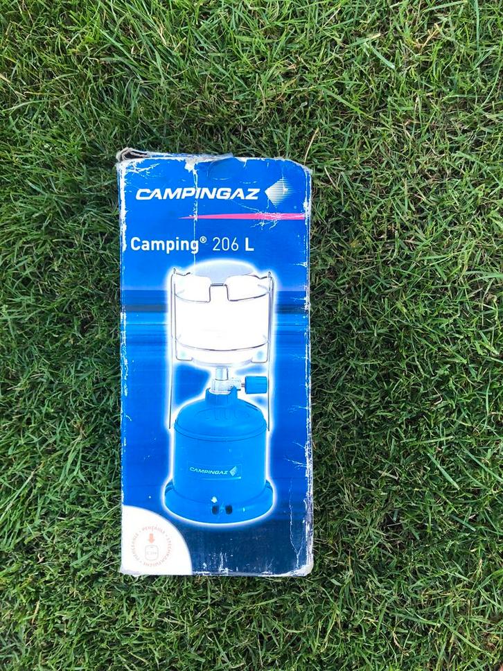 CampingGaz gaslamp, Caravans en Kamperen, Kampeeraccessoires, Zo goed als nieuw, Ophalen