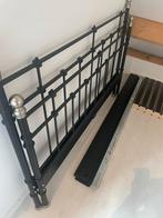 2-persoonsbed 160x200, Huis en Inrichting, Ophalen, Zwart, Tweepersoons, Zo goed als nieuw