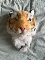 Grote Pluche Tijgerkop Wanddecoratie, Kinderen en Baby's, Speelgoed | Knuffels en Pluche, Ophalen, Zo goed als nieuw, Overige typen