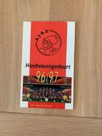 Ajax kaarten + handtekeningen kaart, Ophalen of Verzenden, Zo goed als nieuw