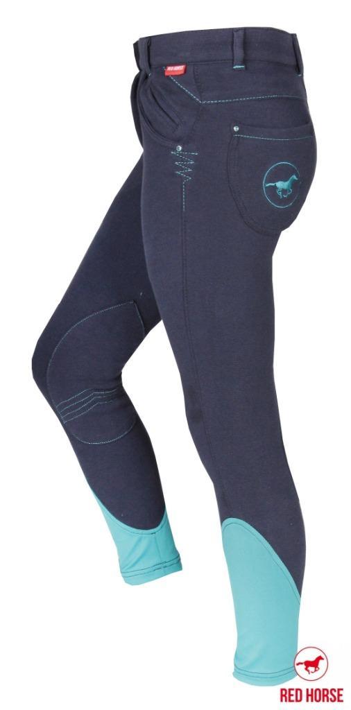 Red Horse rijbroek Evy slim fit Blauw maat 164, Dieren en Toebehoren, Paardrijkleding, Nieuw, Kinderen, Onderkleding, Overige soorten