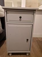 grijs nachtkastje, Ophalen, Gebruikt, Minder dan 45 cm, 55 tot 70 cm