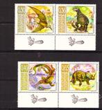 dinosaurus dino prehistorie serie Bulgarije 2003 postfris, Postzegels en Munten, Dier of Natuur, Verzenden, Postfris