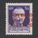 1943 50-ct NAPELS-Amerikaanse-bezetting Tweede-Wereldoorlog, Ophalen of Verzenden, Postfris