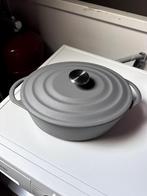 Gietijzeren braadpan VIVO, Huis en Inrichting, Keuken | Potten en Pannen, Ophalen, Gietijzer, Zo goed als nieuw, Keramische plaat