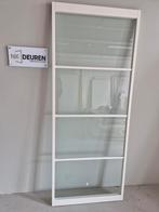 Taatsdeur wit met glas ( 93 x 231,5 ) ongebruikt, Doe-het-zelf en Verbouw, Glas en Ramen, Ophalen, 160 cm of meer, Zo goed als nieuw