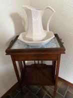 Oude Ladekast met Waskom en Kruik, Antiek en Kunst, Ophalen