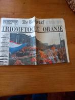 Kranten ek finale 1988, Krant, Ophalen of Verzenden, 1980 tot heden