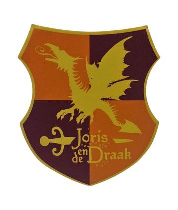 Efteling Joris en de Draak badge sticker (no - 2) *Nieuw* beschikbaar voor biedingen