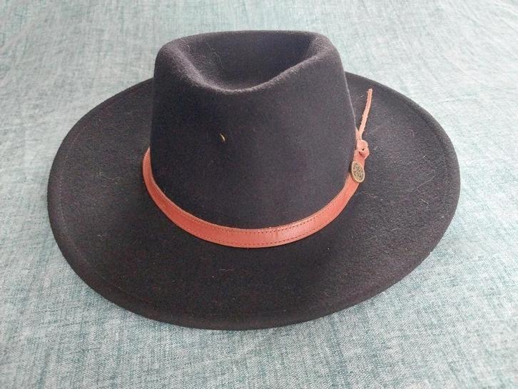 BC Hats Australia wollen hoed maat M (57) NIEUW, Kleding | Heren, Hoeden en Petten, Nieuw, Hoed, 57 cm (M, 7⅛ inch) of minder