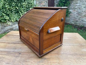 Rolluikkastje Bureau Kastje Radiokast art deco 1923 Mahonie beschikbaar voor biedingen