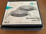 ZACK "Ricco" servetringen – set van 2 in originele doos., Ophalen of Verzenden, Huis en Inrichting