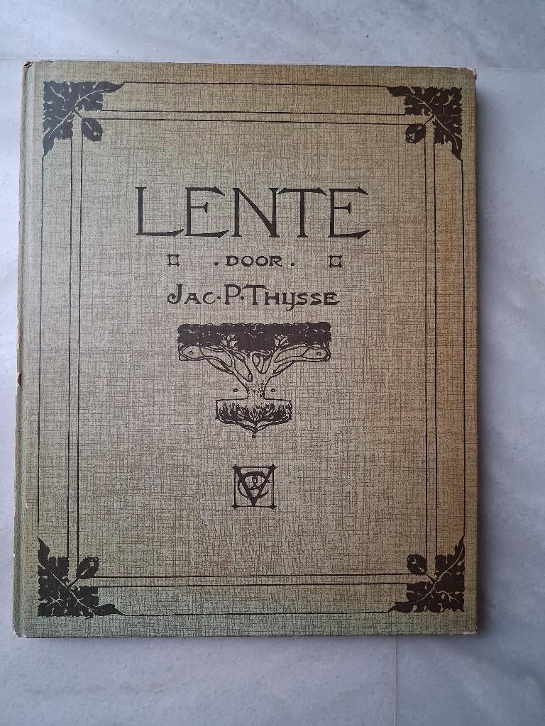 LENTE door Jac.P. Thijsse 1975, Gelezen, Niet van toepassing, Diverse auteurs, Ophalen of Verzenden