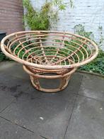 Rotan Papasan Stoel, Huis en Inrichting, Stoelen, Gebruikt, Bruin, Ophalen of Verzenden, Eén