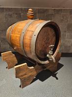 wijnvat 30 cm met kraan, Huis en Inrichting, Ophalen of Verzenden, Hout, Minder dan 50 cm, Minder dan 5 flessen