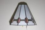 Tiffany wandlampje met trekkoord, Huis en Inrichting, Lampen | Wandlampen, Ophalen, Zo goed als nieuw, Glas