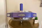 Vintage XL Space Age lamp Lakro Amstelveen paars oranje, Huis en Inrichting, Lampen | Hanglampen, Ophalen, Zo goed als nieuw, Glas