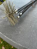 Schoorsteenveeg set, Huis en Inrichting, Kachels, Ophalen, Hout, Houtkachel