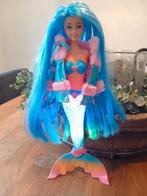 Zeemeermin Barbie Pop met Lichtgevende Staart, Kinderen en Baby's, Speelgoed | Poppen, Ophalen of Verzenden, Gebruikt, Barbie