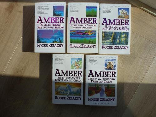 Amber 5x 2 delen van Roger Zelazny, Boeken, Fantasy, Gelezen, Ophalen of Verzenden