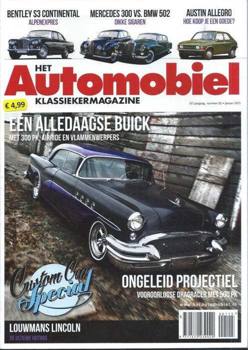 Automobiel 1 2015 : Bentley S3 - BMW 502 - Mercedes 300 Dora, Boeken, Auto's | Folders en Tijdschriften, Gelezen, Algemeen, Ophalen of Verzenden