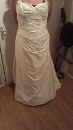 Trouwjurk maat 44/ 46, Kleding | Dames, Ophalen of Verzenden, Zo goed als nieuw, Wit, Trouwjurk