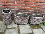 Bloempotten 7 stuks, Ophalen, Rond, Zo goed als nieuw, Minder dan 25 cm