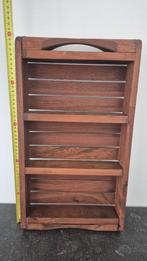 Houten wandkast voor kleine spulletjes, Ophalen, Gebruikt