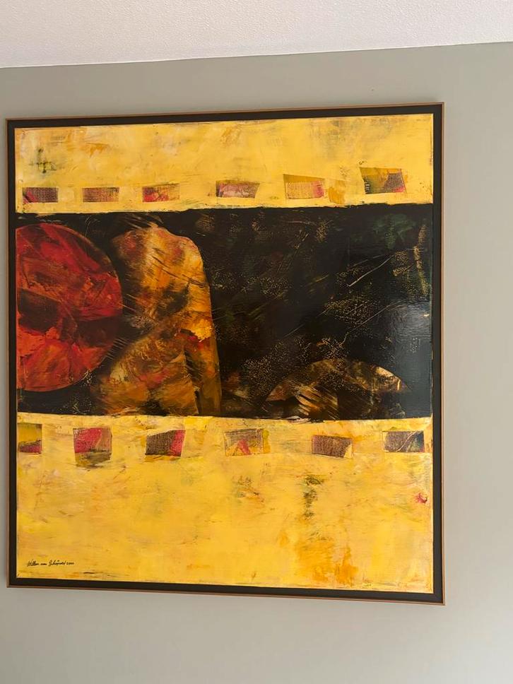 Willem van Scheijndel Schilderij, Antiek en Kunst, Kunst | Schilderijen | Abstract, Ophalen