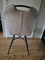 4 beige eetkamerstoelen, Ophalen, Gebruikt, Overige kleuren, Vier