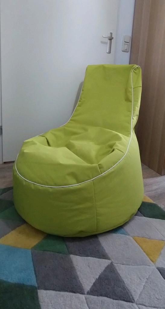 Lime groene Zitzak - Sitting Point Swing Scuba, ZGAN., Huis en Inrichting, Zitzakken, Zo goed als nieuw, Zitzakstoel, Groen, Ophalen
