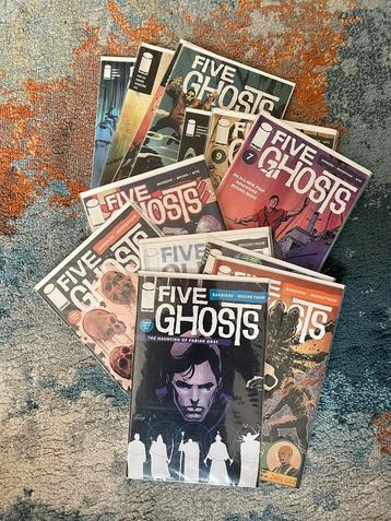 Five Ghosts series (image) 17 comics lot