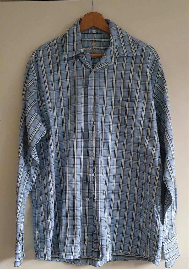Mooi Falabella overhemd maat L - Zeer Goede Staat!, Kleding | Heren, Overhemden, Zo goed als nieuw, Halswijdte 41/42 (L), Blauw