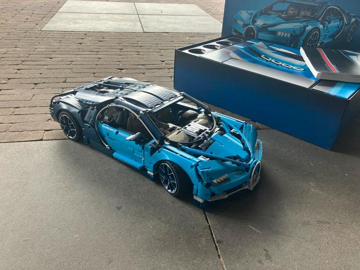 Lego Technic Bugatti Chiron 42083 - Compleet!, Kinderen en Baby's, Speelgoed | Duplo en Lego, Zo goed als nieuw, Lego, Complete set