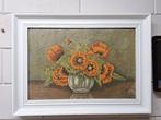 Vaas met bloemen, Antiek en Kunst, Kunst | Schilderijen | Klassiek, Ophalen of Verzenden