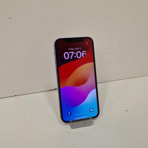 iPhone 12 64GB Paars in Nette Staat - Accu 87%, Telecommunicatie, Mobiele telefoons | Apple iPhone, Zo goed als nieuw