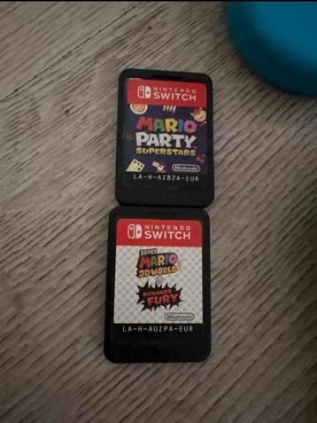 Nintendo Switch Games: Mario Party & 3D World beschikbaar voor biedingen