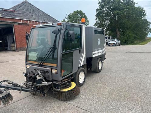Veeg zuigauto bucher, Tuin en Terras, Veegmachines, Gebruikt, Ophalen